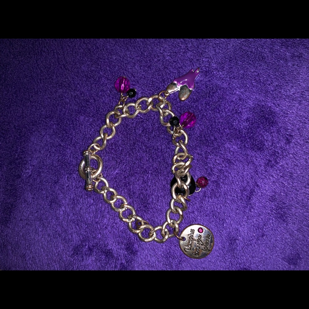 vampire themed charm bracelet